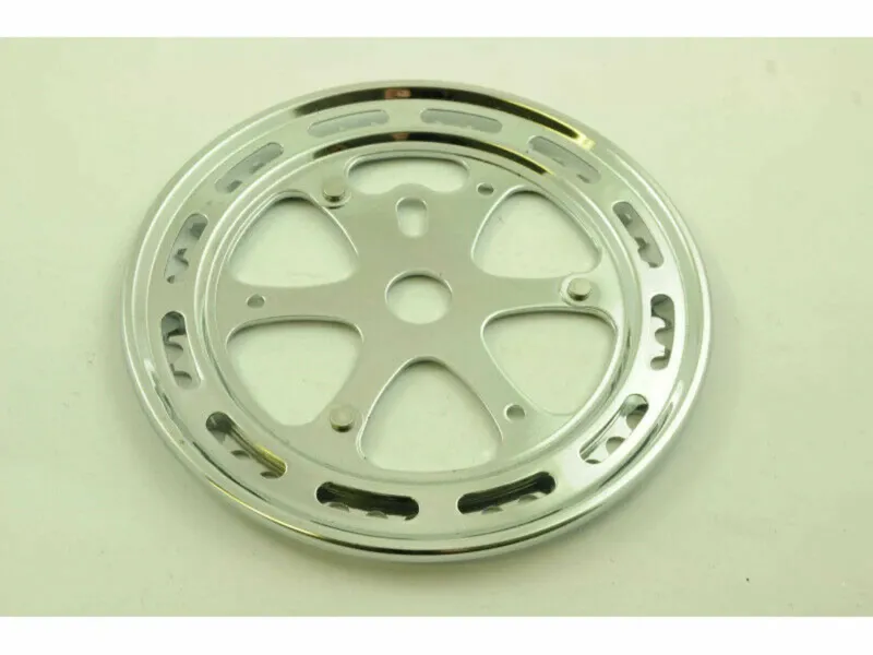 BMX One Piece Crank Chainring 44T Chrome